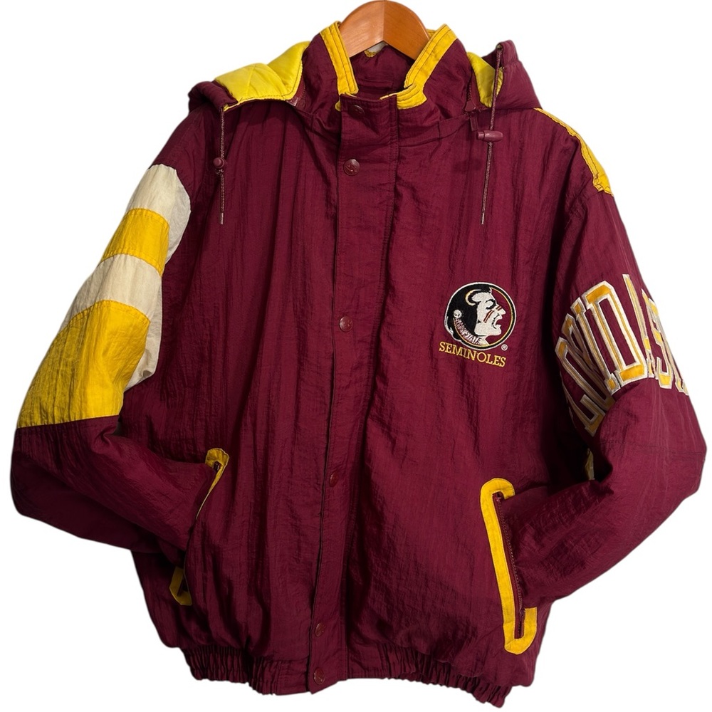 Florida State University Seminoles Starter Puffer Jacket Vintage 90’s Size Large